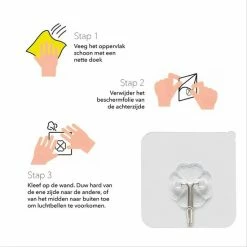 Livono Zelfklevende Ophanghaken- 8 Stuks Zelfklevende Transparant Haakjes - Haken - Badkamer Accessoires - Hanger - Handdoek Haakjes - Zelfklevend - Ophangsysteem - Keuken - Haakjes Ophang 15 Livono Zelfklevende Ophanghaken- 8 Stuks Zelfklevende Transparant Haakjes - Haken - Badkamer Accessoires - Hanger - Handdoek Haakjes - Zelfklevend - Ophangsysteem - Keuken - Haakjes Ophang -BISSELL-Winkel 550x550 9