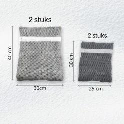 Orange85 Waszak - 4-Delige Set - Lingerie - Bh - Kleding - Met Ritssluiting - Waszakje - Groot - Klein - Wasgoed - Wasmachine - Wasnet - Polyester - Laundry Bag -BISSELL-Winkel 550x550 921