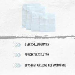 Orange85 Waszak - 4-Delige Set - Lingerie - Bh - Kleding - Met Ritssluiting - Waszakje - Groot - Klein - Wasgoed - Wasmachine - Wasnet - Polyester - Laundry Bag -BISSELL-Winkel 550x550 923