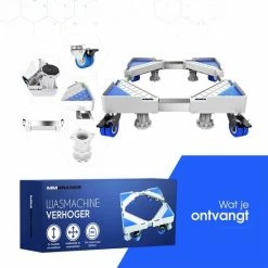 MM Brands Wasmachine Verhoger - Meubelroller - Meubelverplaatser - Met 4 Wielen -BISSELL-Winkel 550x550 928