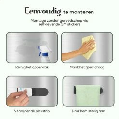 Cece Samuels® RVS Vaatdoekhouder Gootsteen – Gootsteenkast Organizer & Aanrecht Organiser - Incl. 2 Sponshouders 13 Cece Samuels® RVS Vaatdoekhouder Gootsteen – Gootsteenkast Organizer & Aanrecht Organiser - Incl. 2 Sponshouders -BISSELL-Winkel 550x550 930