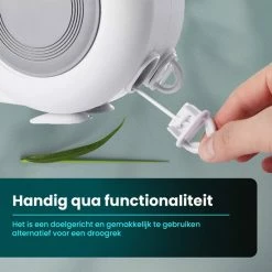 HMERCH Waslijn Uittrekbaar - 26 Meter Drooglengte - 2x Waslijndraad Voor Binnen & Buiten - Wasdraad - Roldrooglijn - Alternatief Voor Wasrek / Droogrek / Wanddroogrek - Drooglijn Oprolbaar 22 HMERCH Waslijn Uittrekbaar - 26 Meter Drooglengte - 2x Waslijndraad Voor Binnen & Buiten - Wasdraad - Roldrooglijn - Alternatief Voor Wasrek / Droogrek / Wanddroogrek - Drooglijn Oprolbaar -BISSELL-Winkel 550x550 970