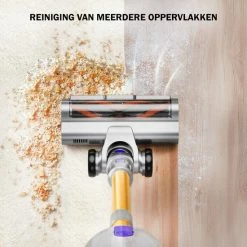 Reinico® - 2 In 1 Draadloze Stofzuiger - Vacuum Cleaner - Kruimeldief - Handstofzuiger Zonder Zak - Lange Batterijduur - E 3 Snoerloos - 33kpa Sterke Zuigkracht - Led Scherm - Vermogen 400W - Spanning 25.9V - 1.5L Stofbeker -BISSELL-Winkel 550x550 987