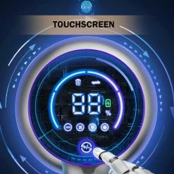 Reinico® - 2 In 1 Draadloze Stofzuiger - Vacuum Cleaner - Kruimeldief - Handstofzuiger Zonder Zak - Lange Batterijduur - E 3 Snoerloos - 33kpa Sterke Zuigkracht - Led Scherm - Vermogen 400W - Spanning 25.9V - 1.5L Stofbeker -BISSELL-Winkel 550x550 990