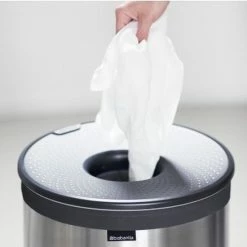 Brabantia Wasmand - 60 L - Matt Steel Met Kunststof Deksel -BISSELL-Winkel 550x551 2