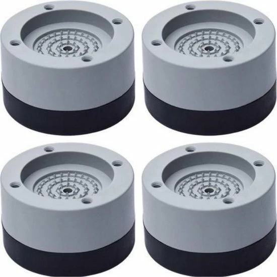 Fain Luxe Trillingsdempers Wasmachine – Set Van 4 Stuks – Grijs - Extra Dik - Voetjes Wasmachine & Droger - Wasmachine Demper – Anti Trillings / Vibratie Dempers Pads – Antislip Rubber – Trillingsmat – Antislipmat - Schokdempers Wasmachine 12 Fain Luxe Trillingsdempers Wasmachine – Set Van 4 Stuks – Grijs - Extra Dik - Voetjes Wasmachine & Droger - Wasmachine Demper – Anti Trillings / Vibratie Dempers Pads – Antislip Rubber – Trillingsmat – Antislipmat - Schokdempers Wasmachine - Afbeelding 10