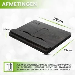 LeafU® Leesboek Standaard - Boekenstandaard - Kookboekstandaard - IPad - Tablet Standaard - Boekenhouder - Book Holder - Laptop Standaard - Cambridge -BISSELL-Winkel 550x553 3