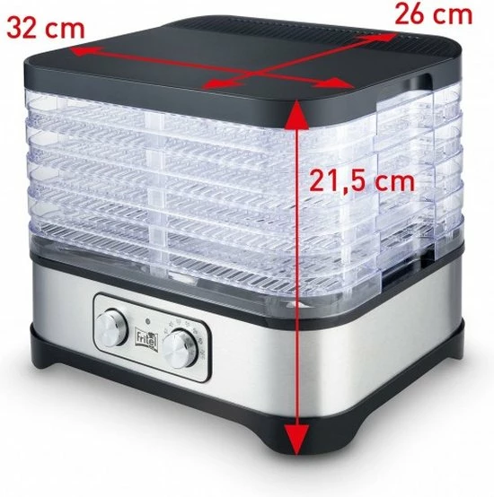 Fritel DH 2025 - Dehydrator/voedseldroger 11 Fritel DH 2025 - Dehydrator/voedseldroger - Afbeelding 9