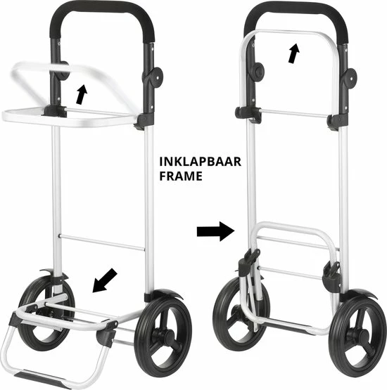 Shoppingcruiser ® ‘Allround’ Boodschappentrolley | Boodschappenwagen Met Koelvak | Afneembare Schoudertas | Waterafstotend | Blauw 12 Shoppingcruiser ® ‘Allround’ Boodschappentrolley | Boodschappenwagen Met Koelvak | Afneembare Schoudertas | Waterafstotend | Blauw - Afbeelding 10