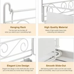 HollyHOME -Keuken Organizer Tweelaags - Aanrecht - Schuiflade - Gootsteenkast Organizer - Aanrecht Organiser - Keukenrek - Kast Organizer - Ladesysteem - Organizer Lade - Multifunctionele - Voor Keuken Badkamer - Wit 12 HollyHOME -Keuken Organizer Tweelaags - Aanrecht - Schuiflade - Gootsteenkast Organizer - Aanrecht Organiser - Keukenrek - Kast Organizer - Ladesysteem - Organizer Lade - Multifunctionele - Voor Keuken Badkamer - Wit -BISSELL-Winkel 550x556 11