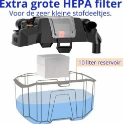 Magnificos - Tapijtreiniger Stofzuiger – Nat Droog Stofzuiger - Bladzuiger - Draadloos - 200W - 17 KPa -BISSELL-Winkel 550x559 3