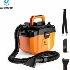 Magnificos - Tapijtreiniger Stofzuiger – Nat Droog Stofzuiger - Bladzuiger - Draadloos - 200W - 17 KPa