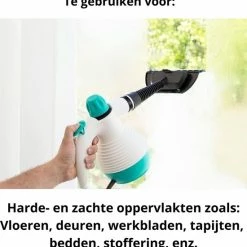 InnovaGoods - Stoomreiniger - 400ML - 2 In 1 - Wit 18 InnovaGoods - Stoomreiniger - 400ML - 2 In 1 - Wit -BISSELL-Winkel 550x566 4