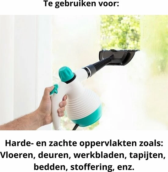 InnovaGoods - Stoomreiniger - 400ML - 2 In 1 - Wit 8 InnovaGoods - Stoomreiniger - 400ML - 2 In 1 - Wit - Afbeelding 6