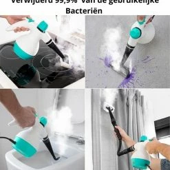 InnovaGoods - Stoomreiniger - 400ML - 2 In 1 - Wit 23 InnovaGoods - Stoomreiniger - 400ML - 2 In 1 - Wit -BISSELL-Winkel 550x571 5