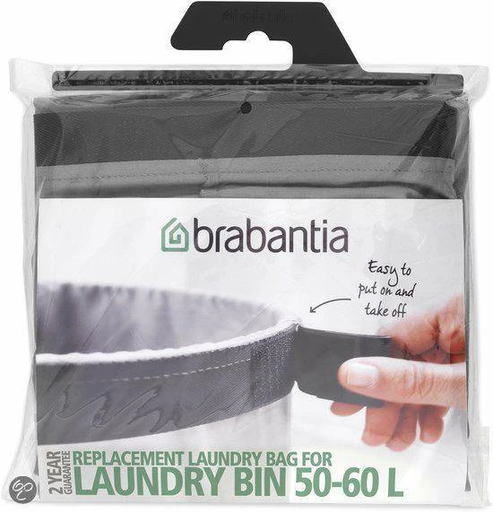 Brabantia Waszak Voor Wasmand - 50/60 L - Grijs 8 Brabantia Waszak Voor Wasmand - 50/60 L - Grijs - Afbeelding 6