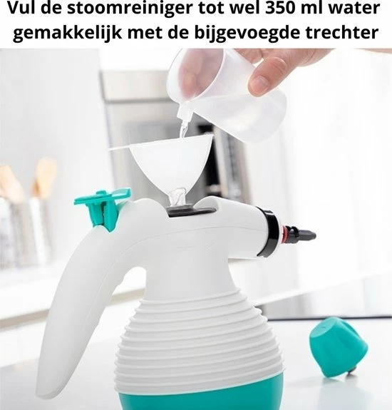InnovaGoods - Stoomreiniger - 400ML - 2 In 1 - Wit 11 InnovaGoods - Stoomreiniger - 400ML - 2 In 1 - Wit - Afbeelding 9