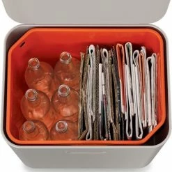 Joseph Joseph Intelligent Waste Prullenbak Totem 2.0 Recycler - 60 L - Stone Wit 38 Joseph Joseph Intelligent Waste Prullenbak Totem 2.0 Recycler - 60 L - Stone Wit -BISSELL-Winkel 550x575 7