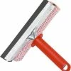 Merkloos Raamwisser / Raamtrekker Met Rood Plastic Handvat 19 Cm - Raamtrekkers / Ramenlapper - Spons En Trekker - Auto/huis Schoonmaak Accessoire -BISSELL-Winkel 550x576 3