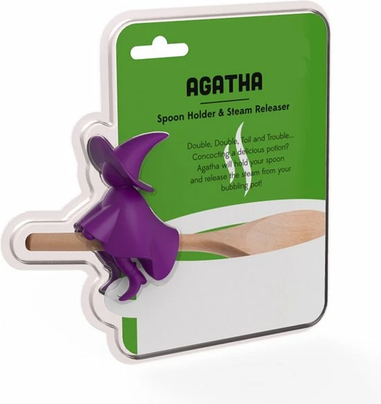 Merkloos Heks Agatha Lepelhouder Voor Aanrecht - Leuk Keukencadeau Voor Thuiskoks - Spatelhouder En Kooklepelsteun Voor Aanrecht En Aanrecht - Hittebestendig, BPA-vrij Leuk Keukengadget. 6 Merkloos Heks Agatha Lepelhouder Voor Aanrecht - Leuk Keukencadeau Voor Thuiskoks - Spatelhouder En Kooklepelsteun Voor Aanrecht En Aanrecht - Hittebestendig, BPA-vrij Leuk Keukengadget. - Afbeelding 4