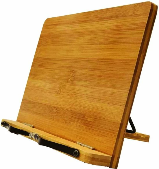 Wonix® - Boekenstandaard - Boekhouder - Documenthouder - Verstelbare - Opvouwbaar - Bamboe 3 Wonix® - Boekenstandaard - Boekhouder - Documenthouder - Verstelbare - Opvouwbaar - Bamboe