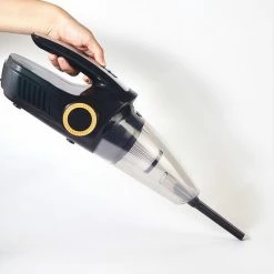 IBright Krachtige Kruimelzuiger Snoerloos - Oplaadbare Nat En Droog Kruimelzuiger - Incl. Zaklamp En Opbergtas - Zwart -BISSELL-Winkel 550x588