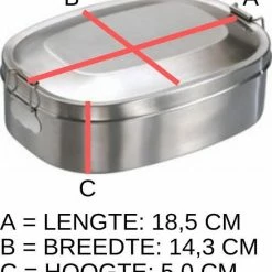 Mato Lunchbox - RVS - Large - Large -BISSELL-Winkel 550x594 1