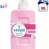 Seepje Wasverzachter Pioenroos & Cederhout - 3 X 750 Ml (90 Wasbeurten)