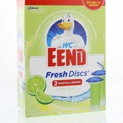 WC-Eend WC Eend Fresh Discs Navul Duo Lime 72 Ml -BISSELL-Winkel 550x601 5