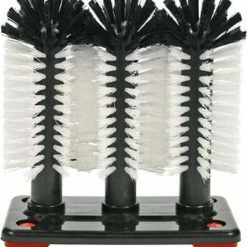 Merkloos Spoelborstels Voor Glazen 19 X 18 X 10 Cm - Afwas Borstels Voor Bierglazen En Meer