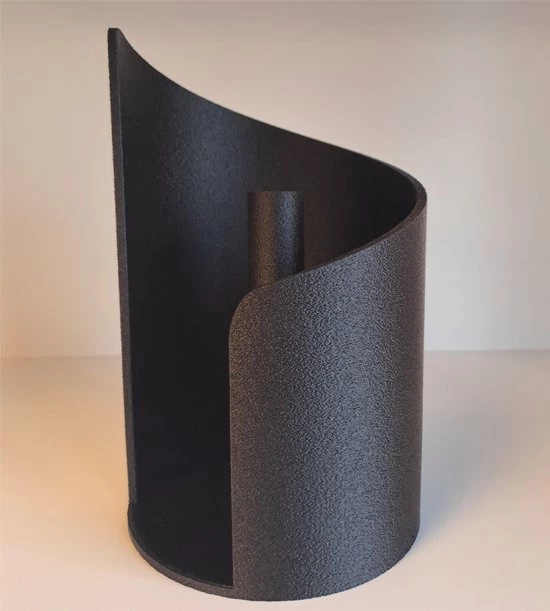 Merkloos Luxe Zwarte Staande Keukenrolhouder - Rafelig - Keukenaccessoires - Keukenpapier - 3D Geprint 5 Merkloos Luxe Zwarte Staande Keukenrolhouder - Rafelig - Keukenaccessoires - Keukenpapier - 3D Geprint - Afbeelding 3