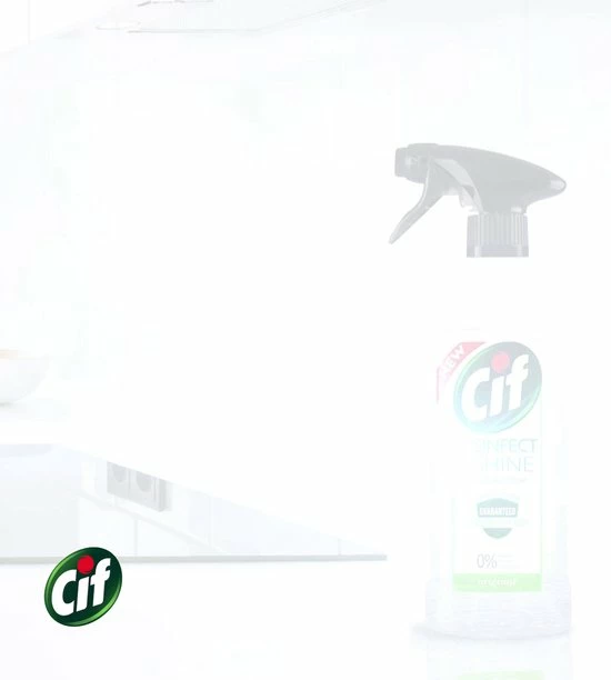 Cif Disinfect & Shine Original Desinfectie Spray - 6 X 500 Ml - Voordeelverpakking 4 Cif Disinfect & Shine Original Desinfectie Spray - 6 X 500 Ml - Voordeelverpakking - Afbeelding 2