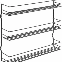 Tomado - Metaltex Tomado Metaltex Kruidenrek Zwart 3 Etages - Zwart -BISSELL-Winkel 550x614 3