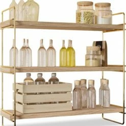 Beckenbau Aanrecht Organiser - Opbergrek - Keuken Organizers - Bureau Organizer - Keuken Organizers Aanrecht- Kast Organizer - Keukenrek - Badkamer Organizer - Make Up Organizer - Desk Organizer