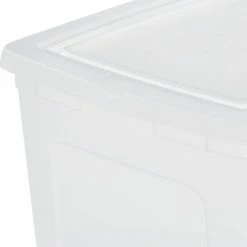 IRIS OHYAMA IRIS Clearbox Opbergbox - 30L - 3 Stuks - Kunststof - Transparant -BISSELL-Winkel 550x644