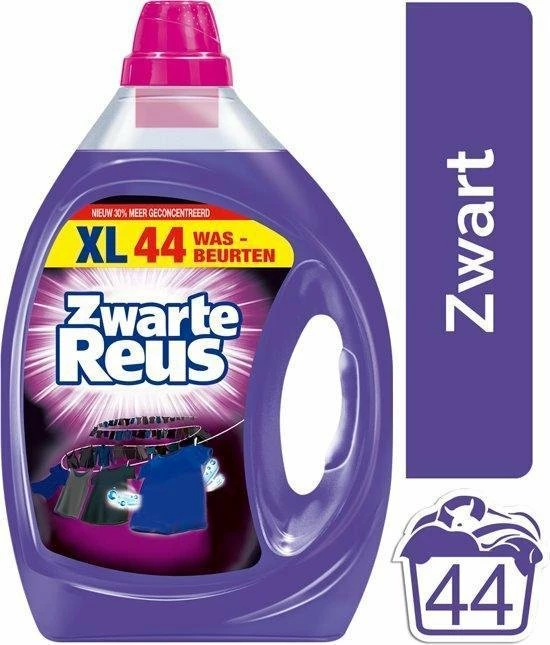 Witte Reus Zwarte Reus Gel - 44 Wasbeurten - Vloeibaar - Wasmiddel 16 Witte Reus Zwarte Reus Gel - 44 Wasbeurten - Vloeibaar - Wasmiddel - Afbeelding 14