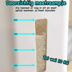 ProSolve Rijst Dispenser - Bewaarpotten - Keuken Opslag - Dispenser Cornflakes, Granen, Snoep, Noten, Voedsel - Keuken Gadgets - Opbergdoos Met Deksel - Voorraadpotten - Opbergpotten - Rijst Bewaren - Black Friday 2022 Deals - Rijst Opbergdoos 10 Kg Opslag 17 ProSolve Rijst Dispenser - Bewaarpotten - Keuken Opslag - Dispenser Cornflakes, Granen, Snoep, Noten, Voedsel - Keuken Gadgets - Opbergdoos Met Deksel - Voorraadpotten - Opbergpotten - Rijst Bewaren - Black Friday 2022 Deals - Rijst Opbergdoos 10 Kg Opslag -BISSELL-Winkel 550x657 3