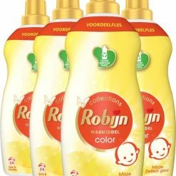 Robijn Klein & Krachtig Wasmiddel Zwitsalgeur 4x 1190 Ml