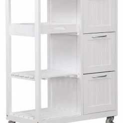 Chimb Keuken Trolley Op Wieltjes - 3 Lades En 3 Plankjes - Wit 13 Chimb Keuken Trolley Op Wieltjes - 3 Lades En 3 Plankjes - Wit -BISSELL-Winkel 550x676 3