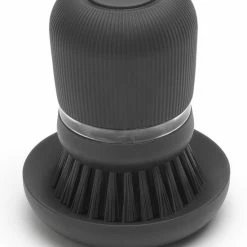 Brabantia Sink Side Afwasborstel - Met Zeepdispenser- Dark Grey -BISSELL-Winkel 550x694