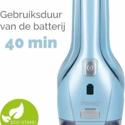 PRIMO Stofzuiger Zonder Zak PR507SV - 2-in-1 Steelstofzuiger Draadloos - Kruimelzuiger - HEPA Filter - Blauw -BISSELL-Winkel 550x698 2