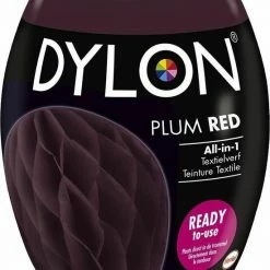 DYLON Wasmachine Textielverf Pods - Plum Red - 350g