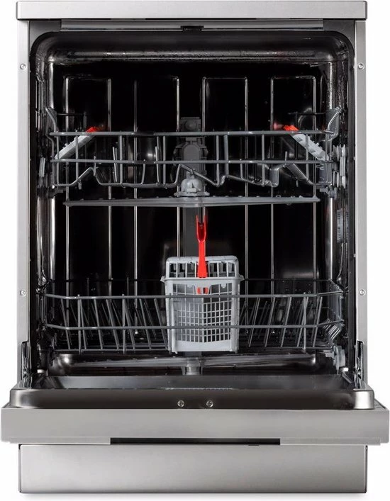 Sharp QWNA1BF47ESEU - Vrijstaande Vaatwasser - Zilver 5 Sharp QWNA1BF47ESEU - Vrijstaande Vaatwasser - Zilver - Afbeelding 3