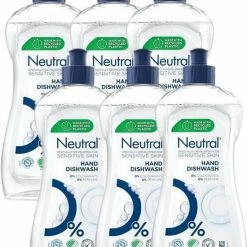 Neutral Afwasmiddel - Voordeelverpakking 6 X 500 Ml