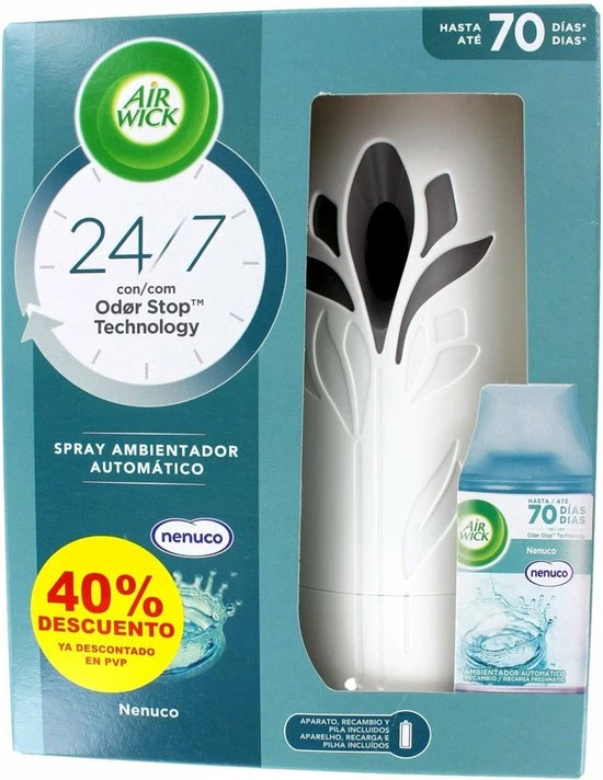 Air Wick Freshmatic Nenuco Automatische Luchtverfrisser 3 Air Wick Freshmatic Nenuco Automatische Luchtverfrisser