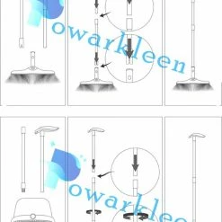 Powarkleen® - Stoffer & Blik Met Lange Steel - 90 CM Hoog -BISSELL-Winkel 550x727 2