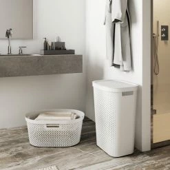 Curver - Infinity Recycled Dots - Wasmand - 40L - Wit -BISSELL-Winkel 550x733 21