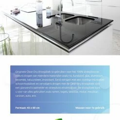 Merkloos Ramenset Raamdoeken Microvezel Glasdoeken Droogdoek Ramen