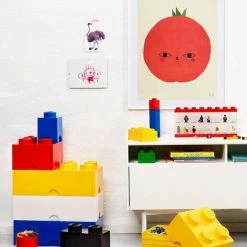 Opbergbox Brick 8, Geel - LEGO -BISSELL-Winkel 550x750 2