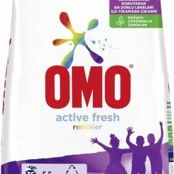 Omo Waspoeder | Wasmiddel Active Fresh Color | Kleur 5.5kg